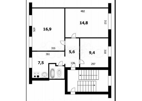 продам 3 комнатную квартиру