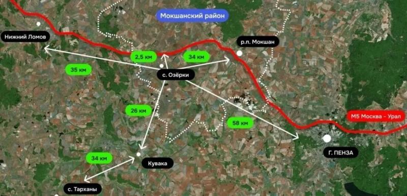 Сдаю в аренду здания у трассы М-5 55 км от Пензы